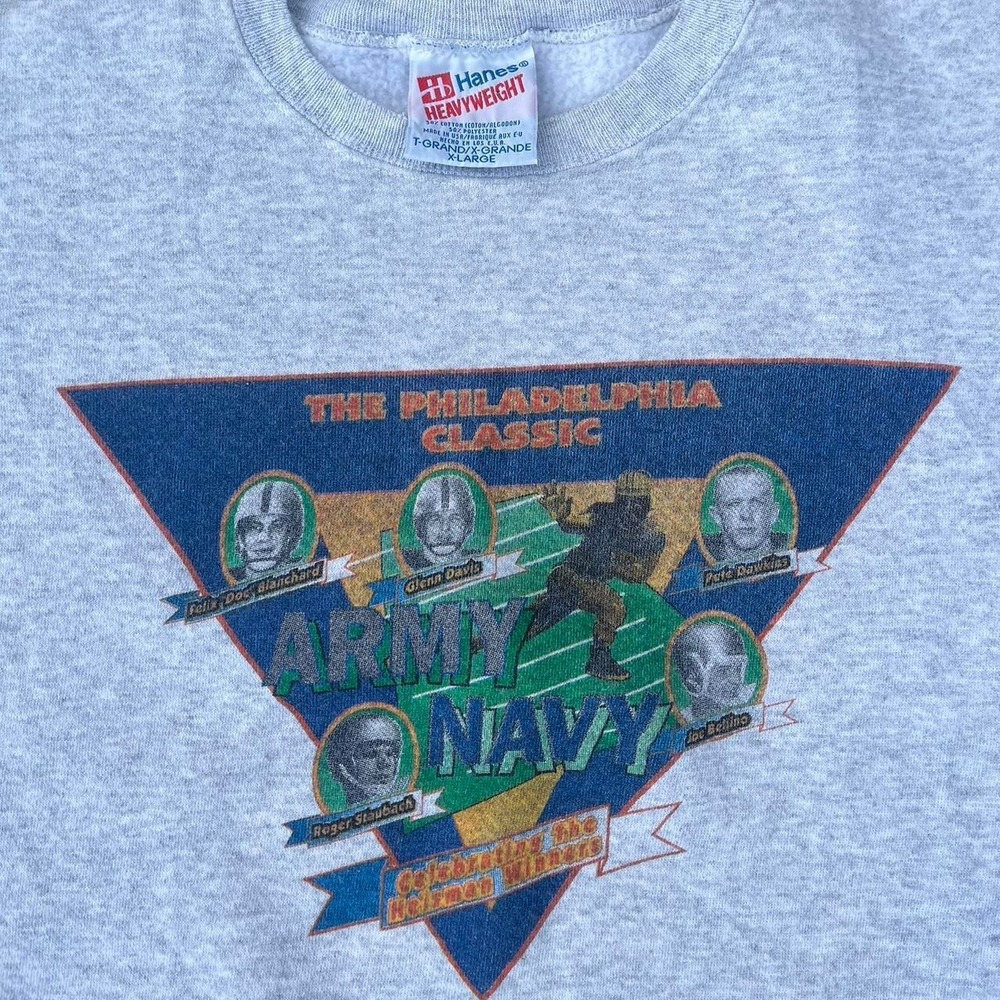 Vintage 1990s Philadelphia Classic army and Navy football sweater size XL